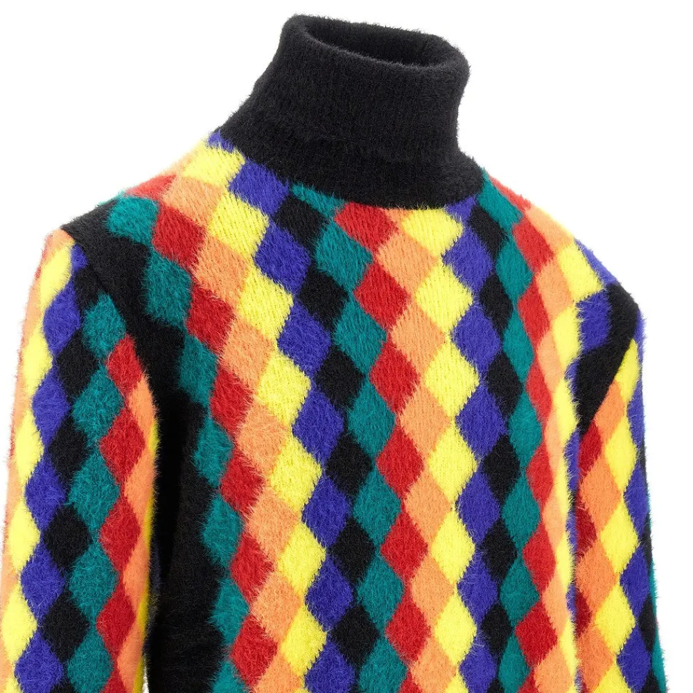 multicoloured_lozenge_swe_1.webp Discount Multicoloured lozenge sweater Knitwear