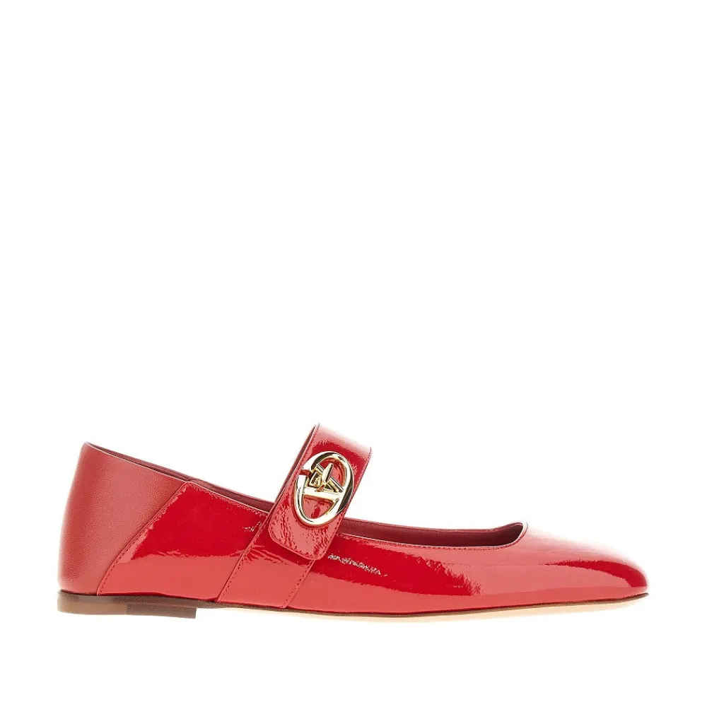 naplack_vlogo_locker_ball_0.webp Hot Naplack 'VLogo Locker' ballet flats Flat Shoes