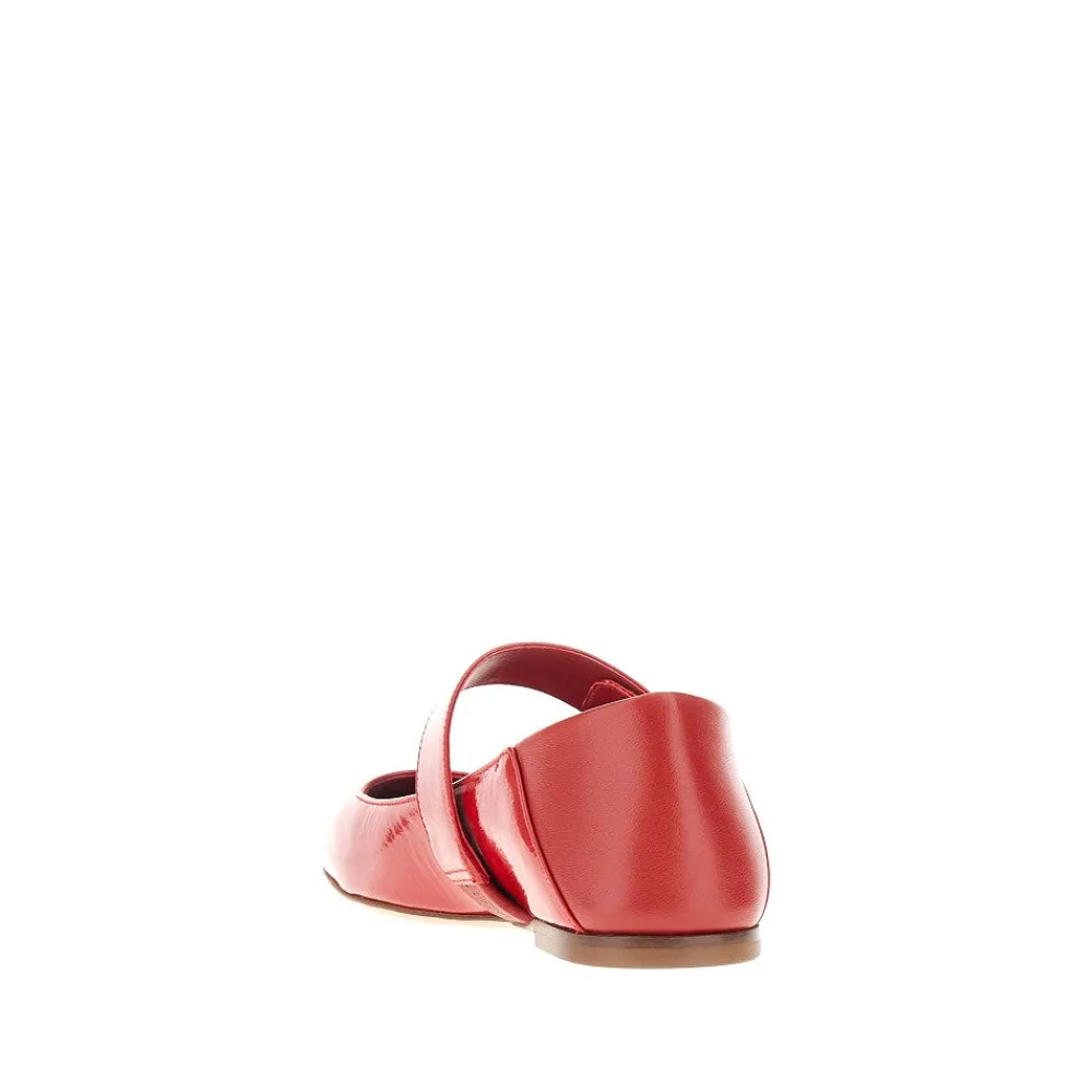 naplack_vlogo_locker_ball_2.webp Hot Naplack 'VLogo Locker' ballet flats Flat Shoes
