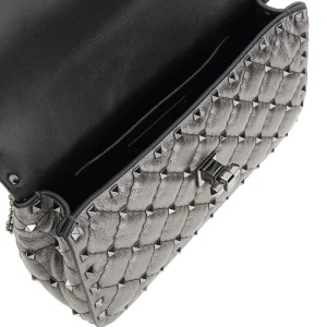 Discount Nappa leather small 'Rockstud Spike' bag Shoulder Bags