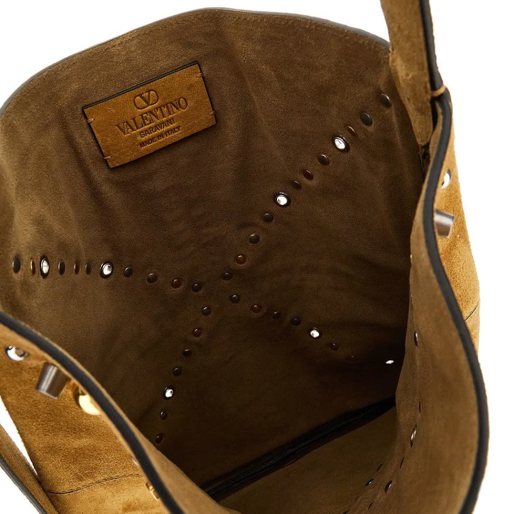 nellcte_suede_leather_sho_2-1.webp Outlet Nellcôte' suede leather shoulder bag Shoulder Bags