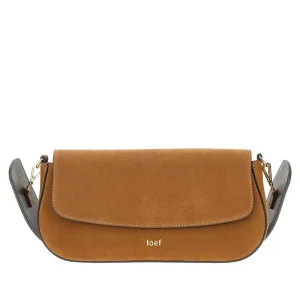 Outlet Nubuck leather 'Ele' bag Shoulder Bags