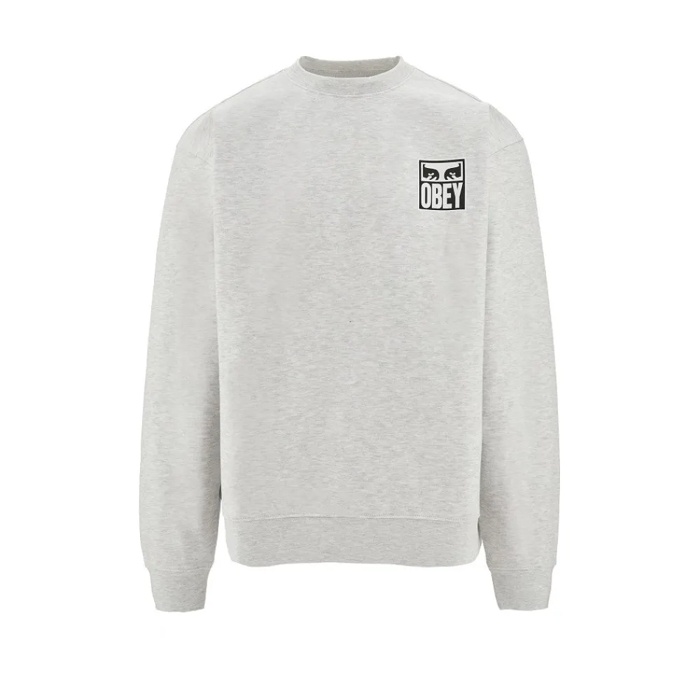 obey_eyes_icon_crewneck_s_0.webp Outlet Eyes Icon crewneck sweatshirt Sweatshirts
