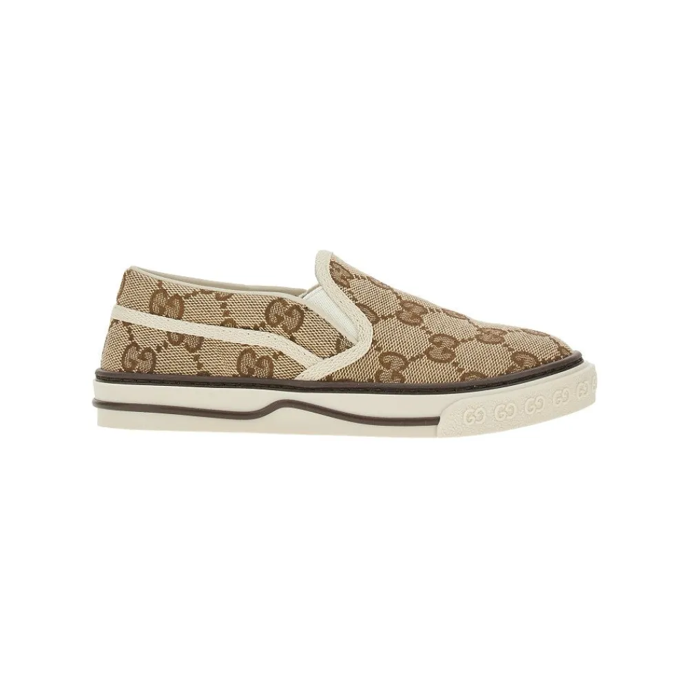 original_gg_fabric_slipon_0.webp Online Original GG fabric slip-on sneakers Kids/BOY Footwear | Footwear
