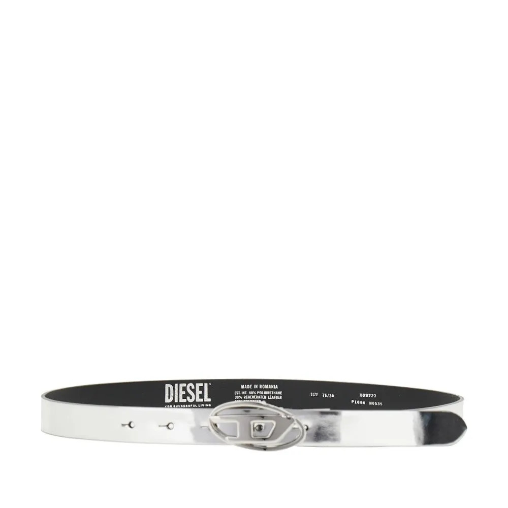 oval_d_buckle_metallized__0.webp Clearance Oval D buckle metallized belt Belts