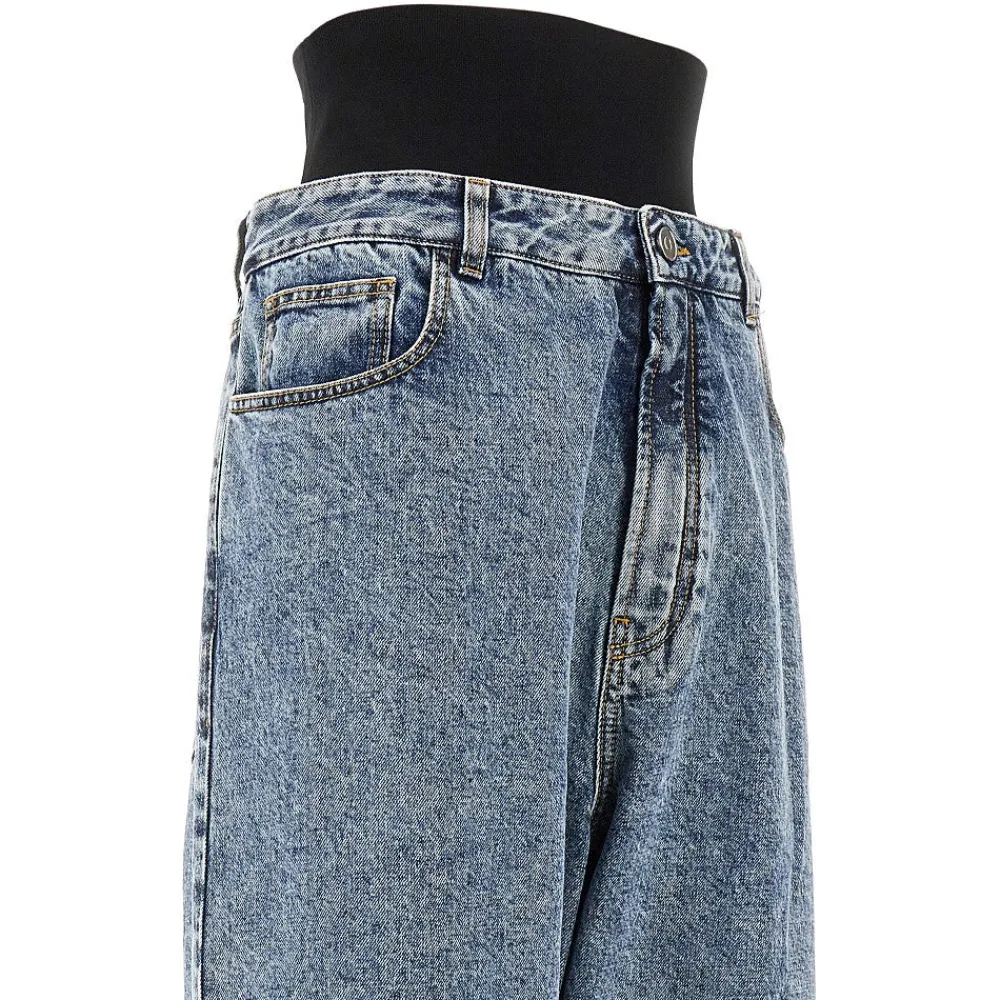 oversized_jeans_with_knit_1.webp Best Oversized jeans with knitted waistband Jeans