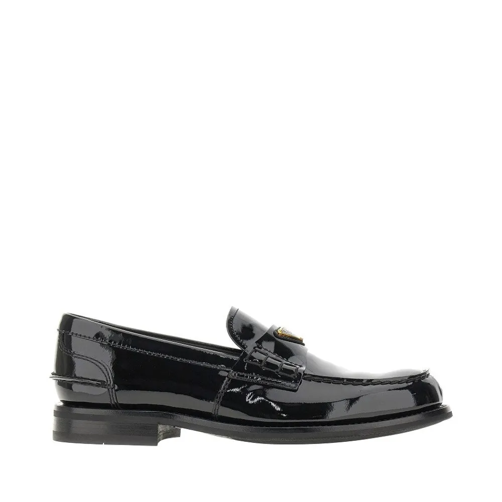 patent_leather_loafers_wi_0.webp Fashion Patent leather loafers with triangle logo Loafers