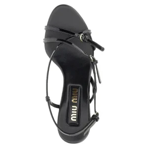 New Patent leather straps sandals Heeled Shoes | Sandals