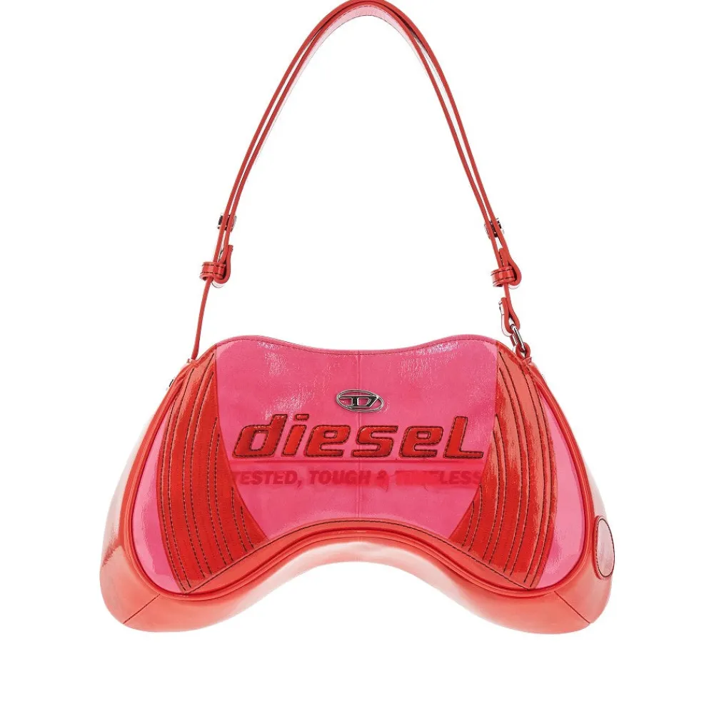 play_shoulder_bag_with_bi_0.webp Outlet Play' shoulder bag with biker details Shoulder Bags