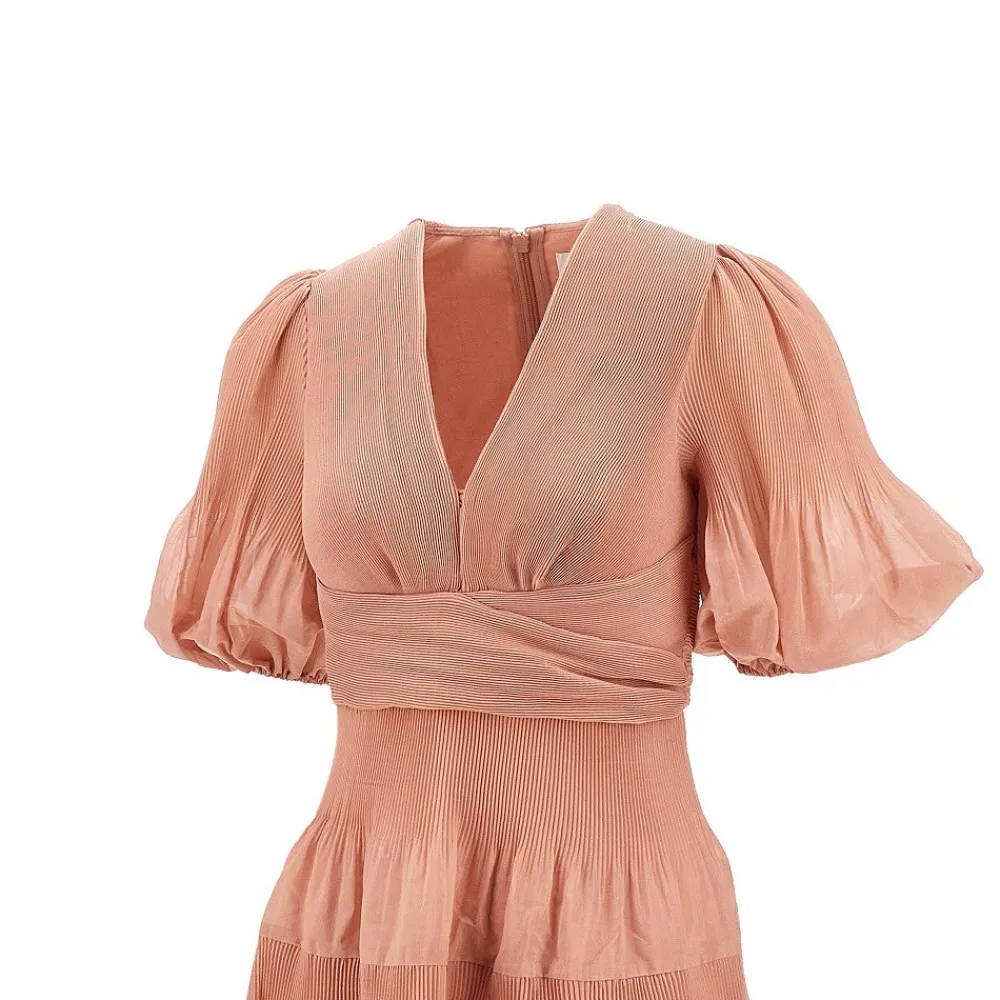 pleated_anklelength_dress_1.webp Clearance Pleated ankle-length dress Dresses