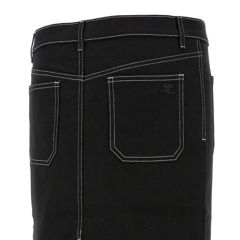 pocket_denim_kneelength_s_3.webp Best 2-Pocket denim knee-length skirt Skirts