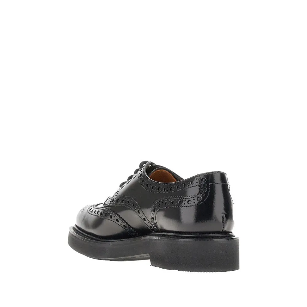 polished_leather_norwich__2.webp Fashion Polished leather 'Norwich' derby shoes Lace-Up Shoes