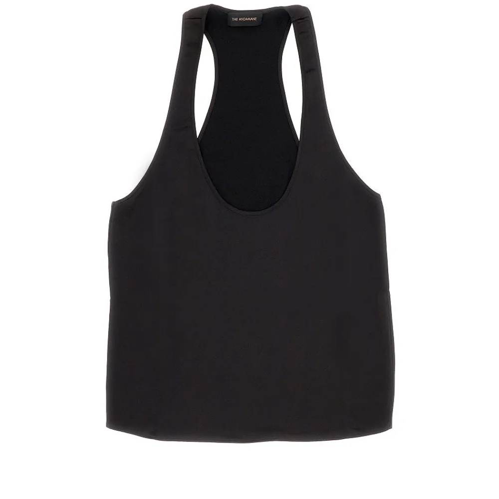 pura_satin_tank_top_0.webp Outlet Pura' satin tank top Tops