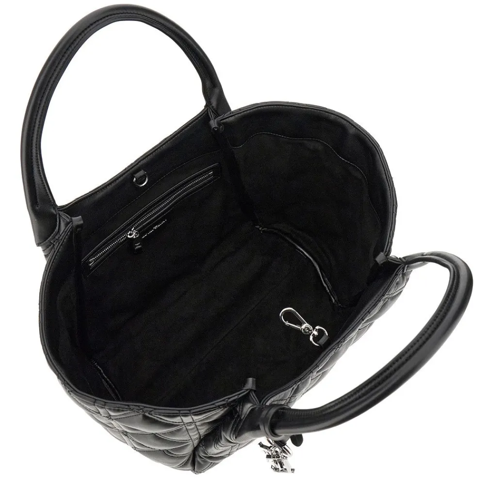 quilted_faux_nappa_leathe_2.webp Sale Quilted faux nappa leather shopping bag Shopping Bags