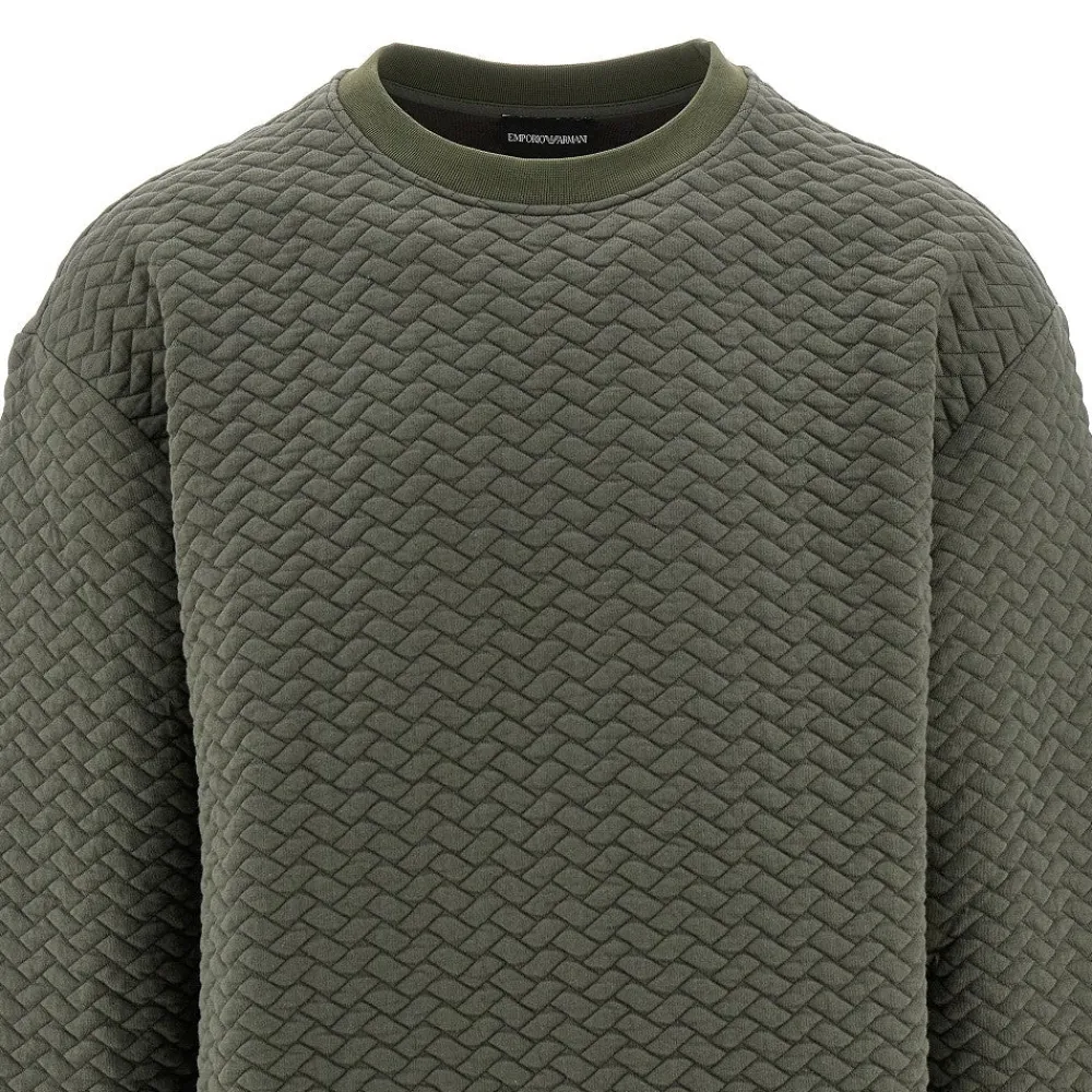 quilted_jersey_crewneck_s_1.webp Clearance Quilted jersey crewneck sweatshirt Sweatshirts