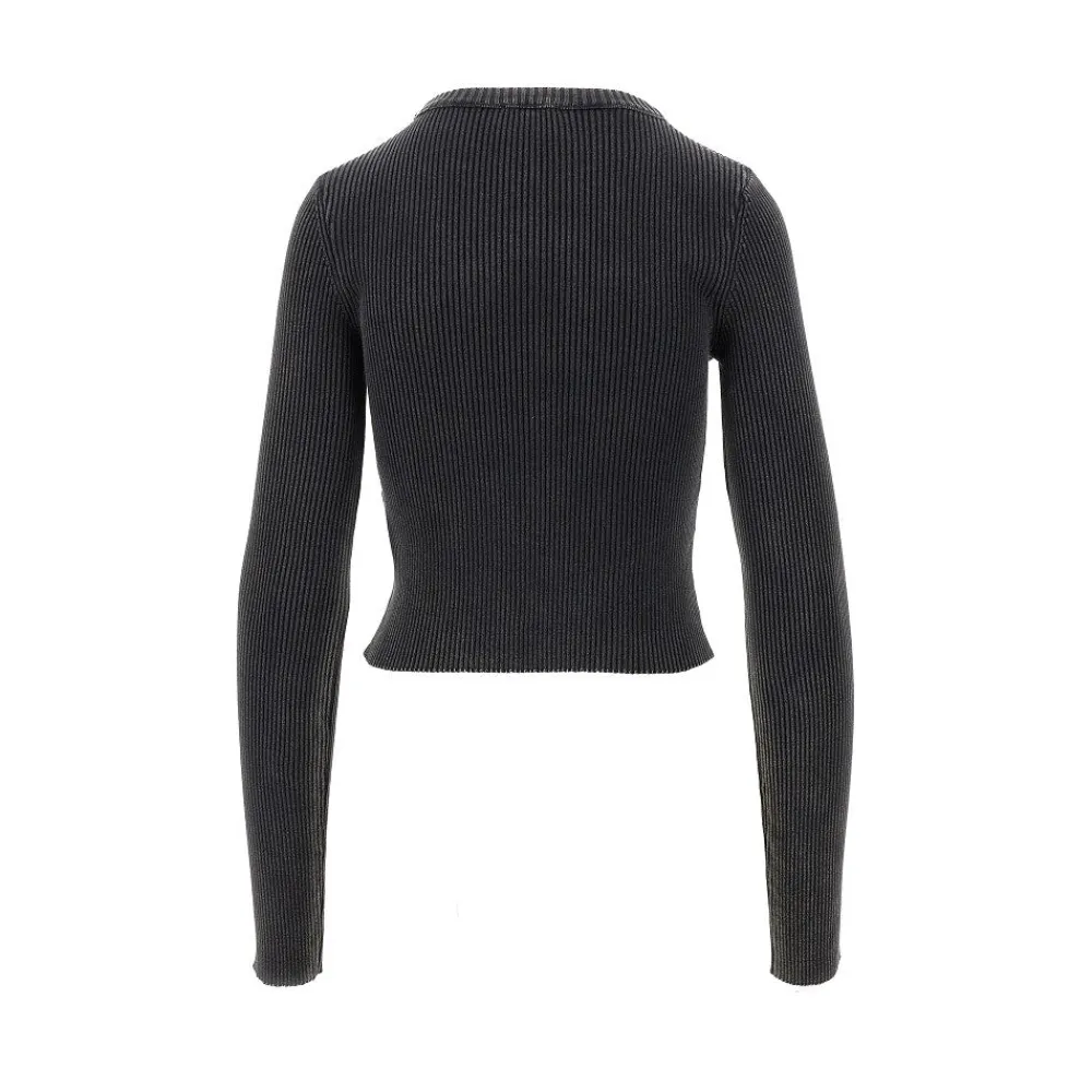ribbed_top_with_oval_d_in_2-1.webp Clearance Ribbed top with Oval D insert Knitwear