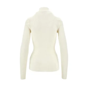 Hot Ribbed wool turtleneck top Knitwear