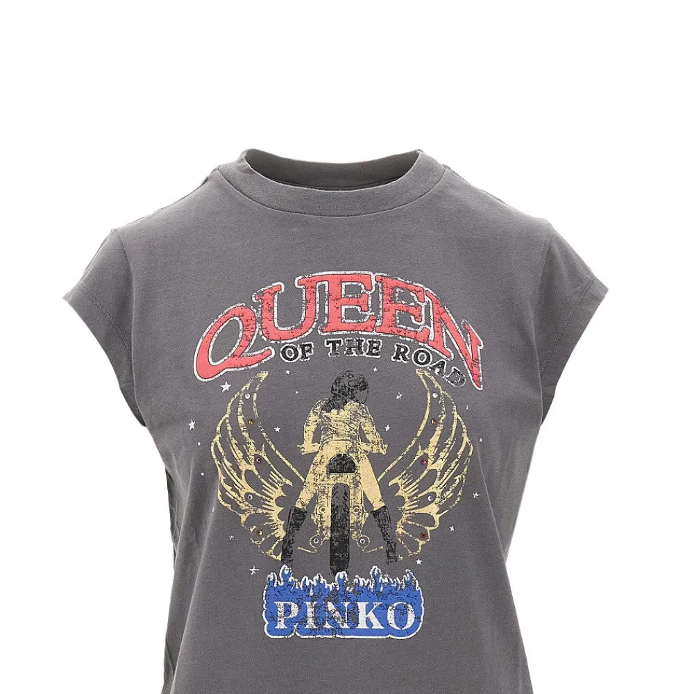 rider_queen_print_tshirt_1.webp Best Rider Queen' print T-shirt Tops