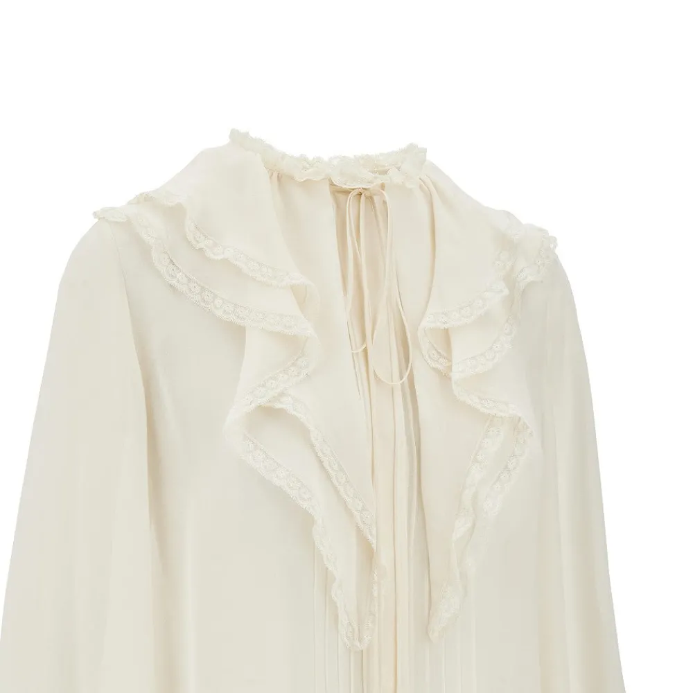 silk_georgette_flounced_b_1.webp Online Silk georgette flounced blouse Shirts