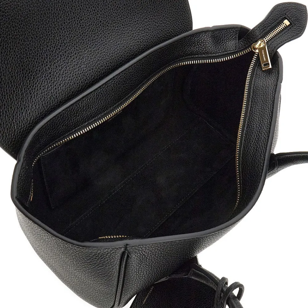 small_eastwest_leather_to_2.webp Clearance Small East-West leather tote bag Shoulder Bags