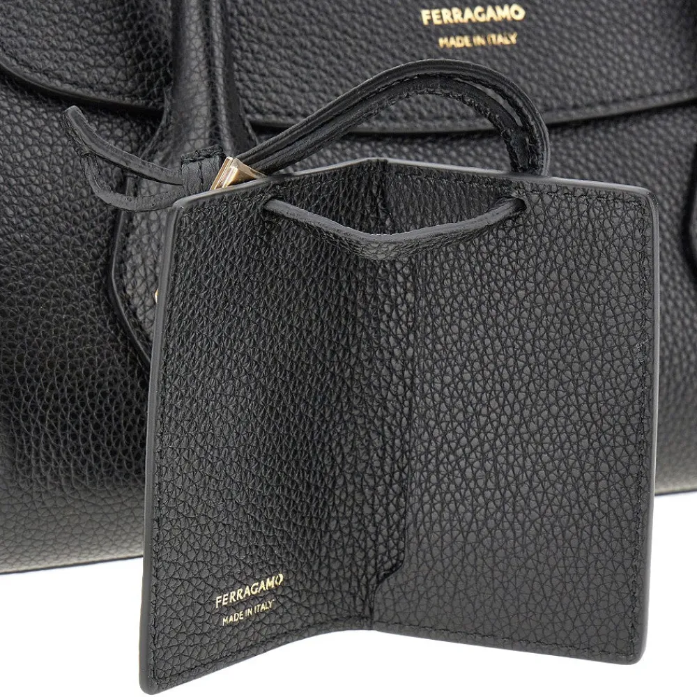 small_eastwest_leather_to_3.webp Clearance Small East-West leather tote bag Shoulder Bags
