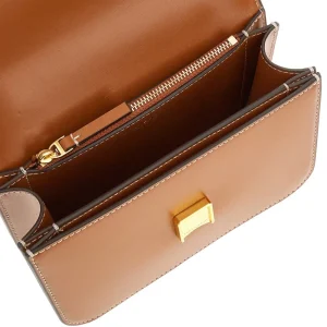 Clearance Small 'Eleanor' leather bag with chain Shoulder Bags