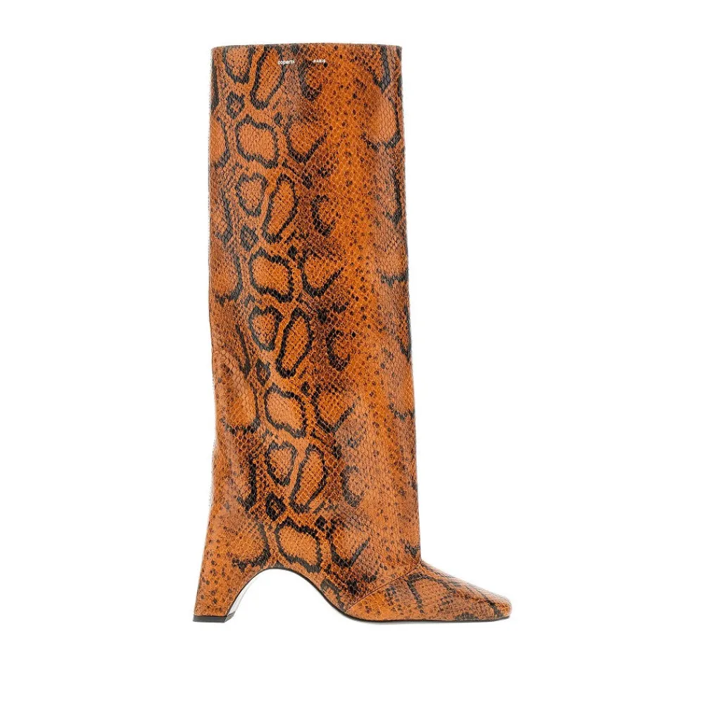 snakeprint_leather_bridge_0.webp Best Snake-print leather 'Bridge' boots Boots And Ankle Boots