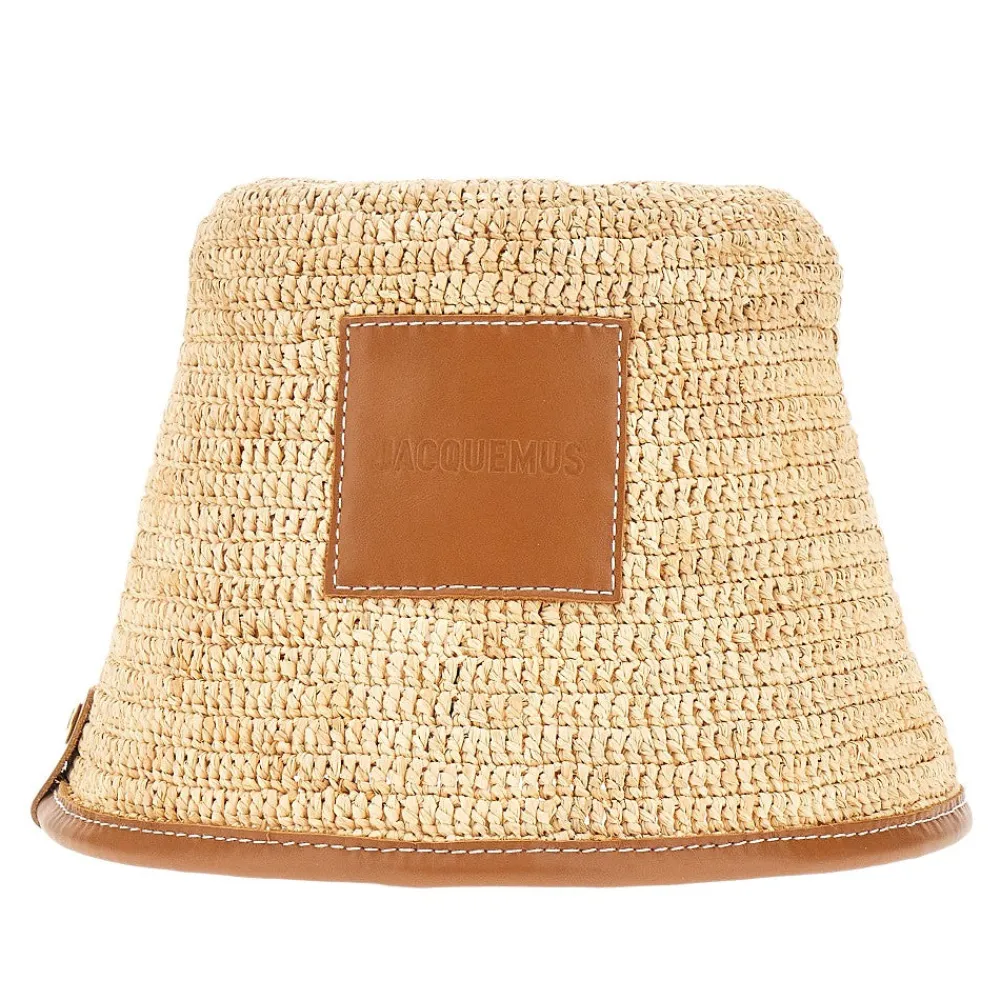 soli_raffia_bucket_hat_0.webp Outlet Soli' raffia bucket hat Hats And Gloves