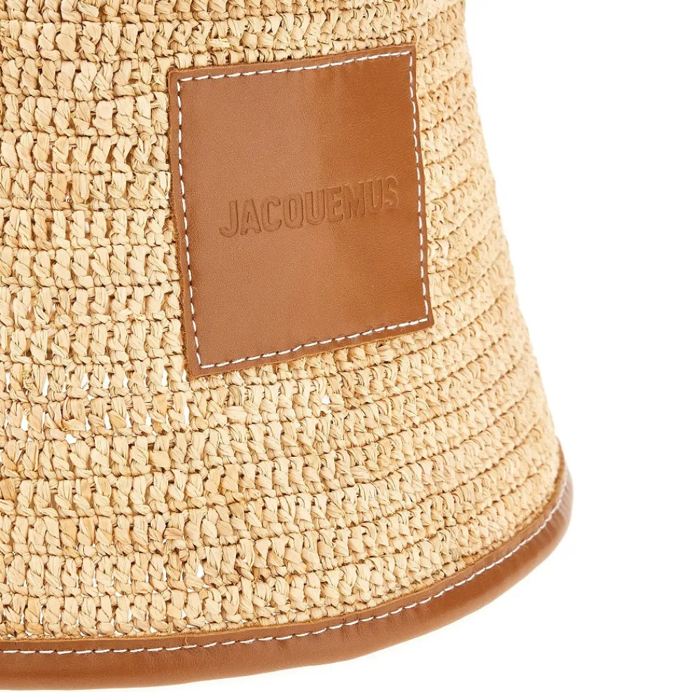 soli_raffia_bucket_hat_3.webp Outlet Soli' raffia bucket hat Hats And Gloves
