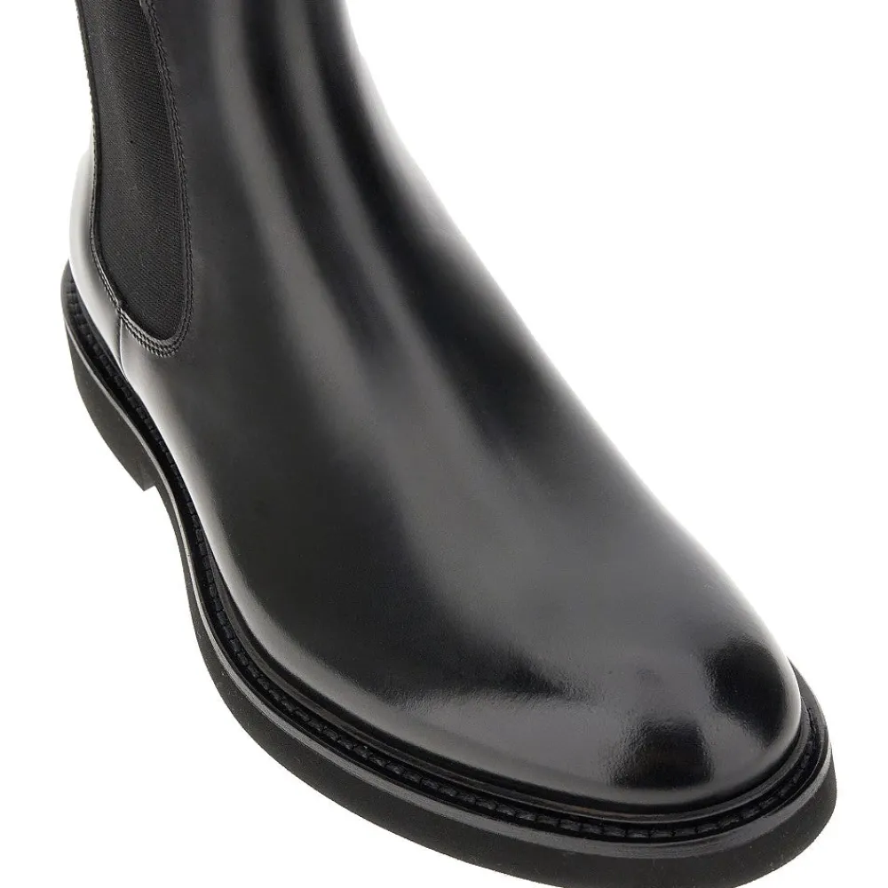 spazzolato_leather_chelse_1.webp Outlet Spazzolato leather Chelsea boots Boots
