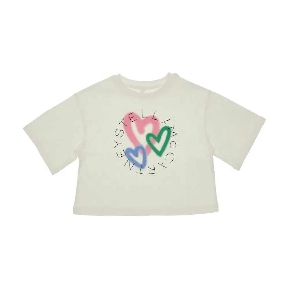 stella_logo_print_cropped_0.webp Sale Stella Logo print cropped T-shirt Kids/BOY Clothing