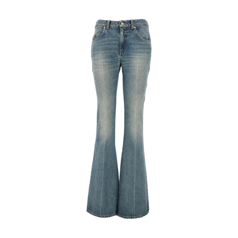stone_washed_denim_bootcu_0.webp Outlet Stone Washed denim bootcut jeans Jeans