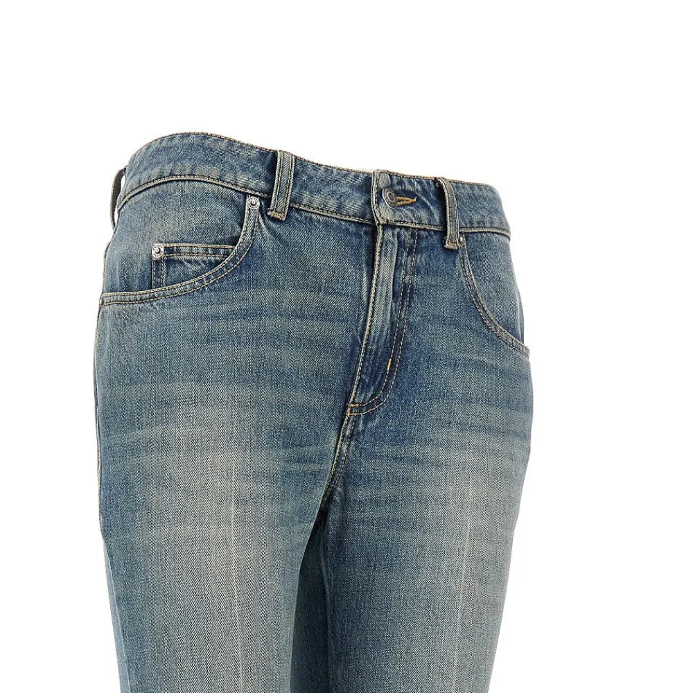 stone_washed_denim_bootcu_1.webp Outlet Stone Washed denim bootcut jeans Jeans