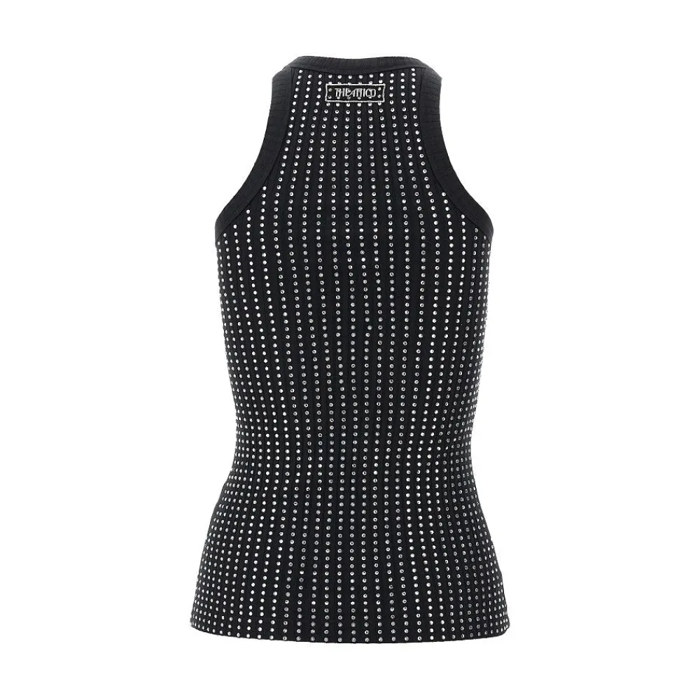 strassembellished_ribbed__2.webp Hot Strass-embellished ribbed tank top Tops