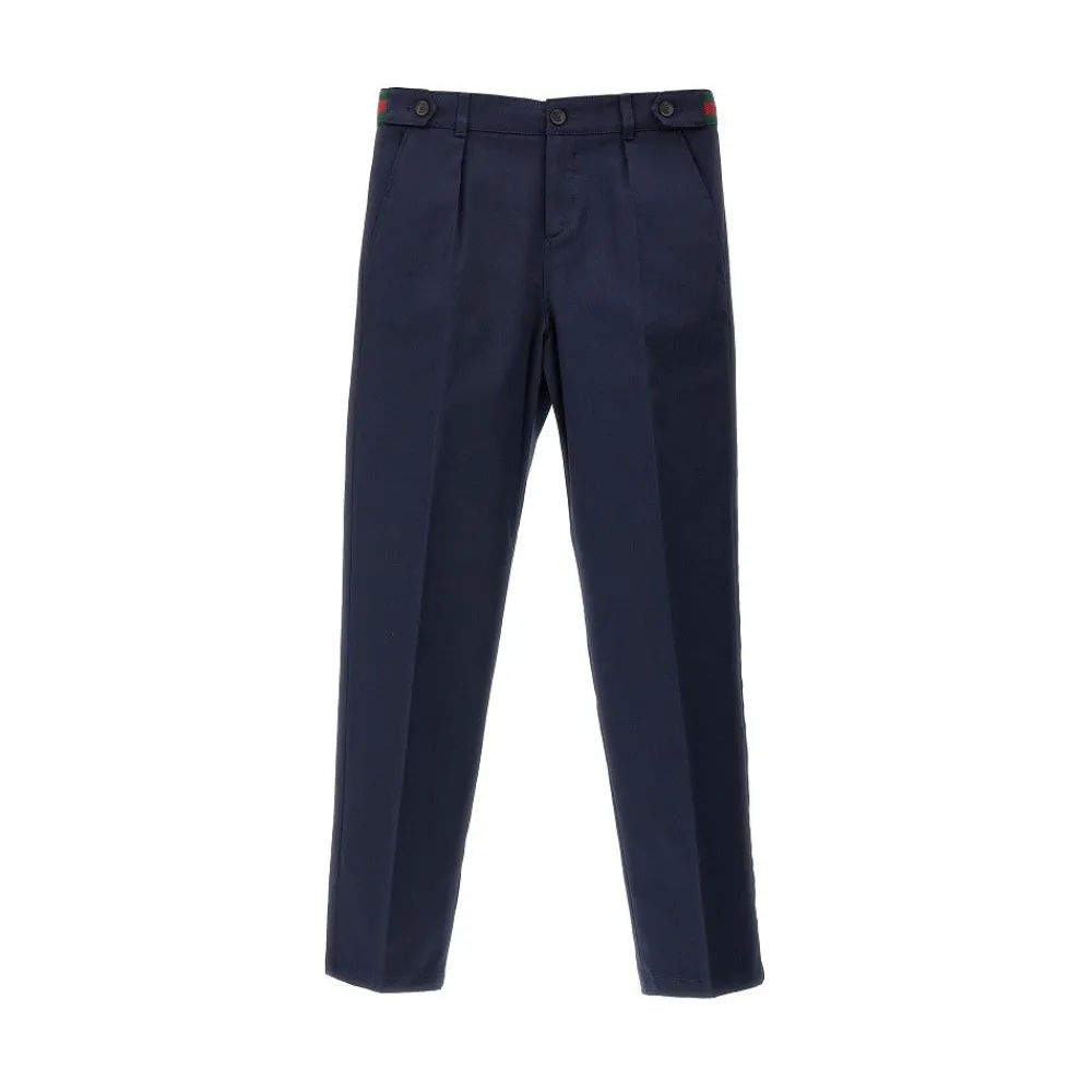 stretch_cotton_pants_with_0.webp Discount Stretch cotton pants with Web details Kids/BOY Clothing