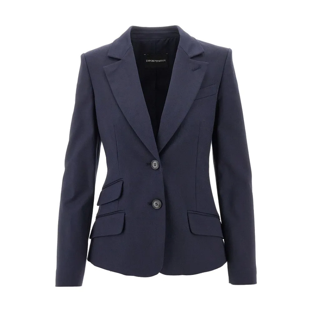 stretch_cottonblend_singl_0.webp Sale Stretch cotton-blend single-breasted jacket Jackets