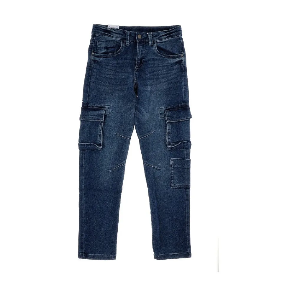 stretch_denim_cargo_pants_0.webp Sale Stretch denim cargo pants Kids/BOY Clothing