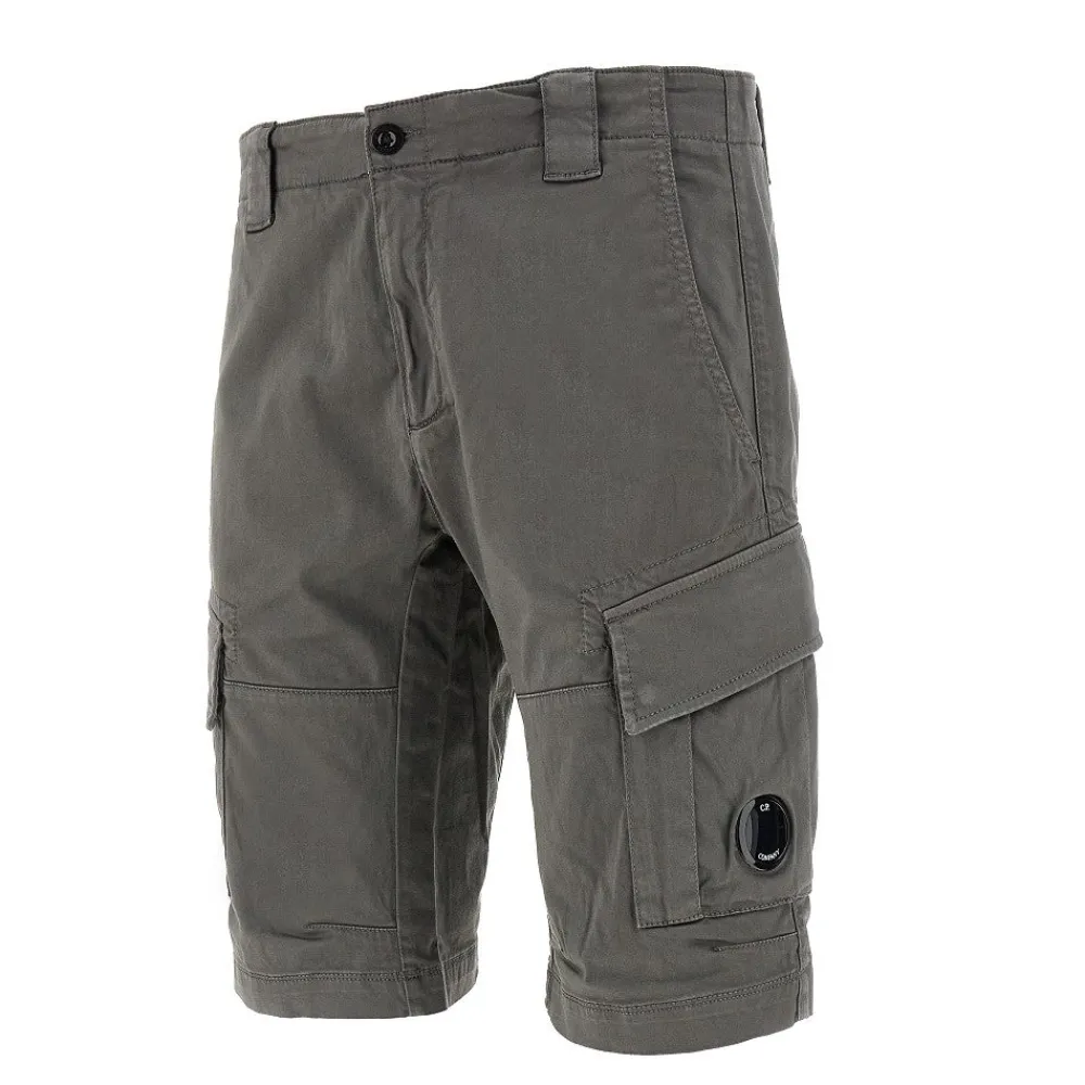 stretch_sateen_cargo_shor_1.webp Online Stretch Sateen cargo shorts Pants And Shorts