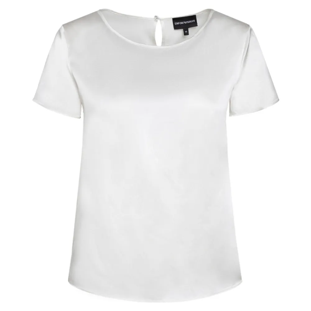 stretch_silk_tshirt_0.webp Online Stretch silk T-shirt Tops