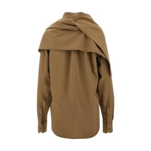 Fashion Stretch wool 'Beatrice' shirt Shirts