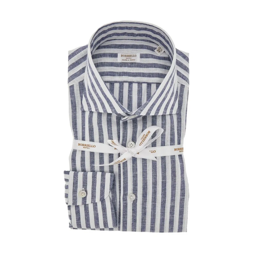 striped_cotton_and_linen__0.webp Sale Striped cotton and linen shirt Shirts