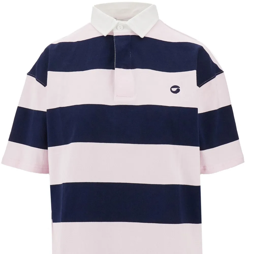 striped_cotton_oversized__1-1.webp Discount Striped cotton oversized polo shirt Tops