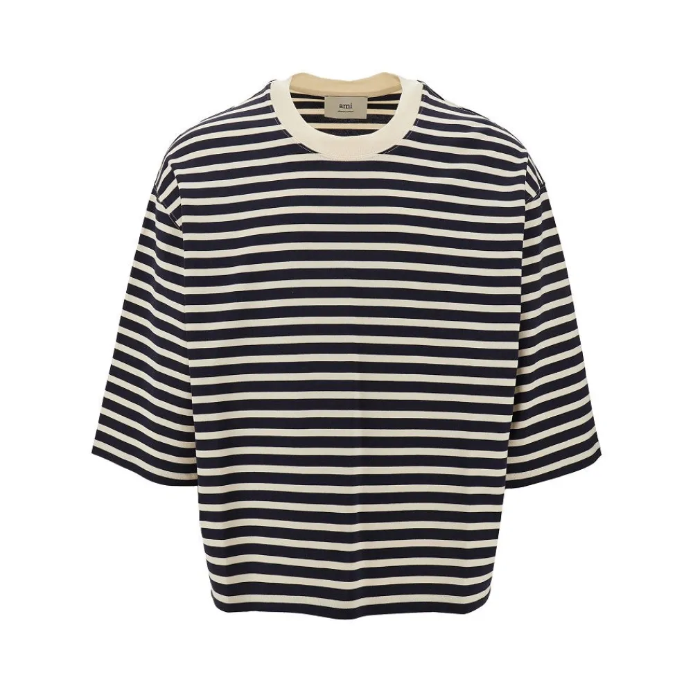 striped_loose_fit_tshirt_0.webp Best Striped Loose Fit T-shirt T-Shirts And Polo Shirts