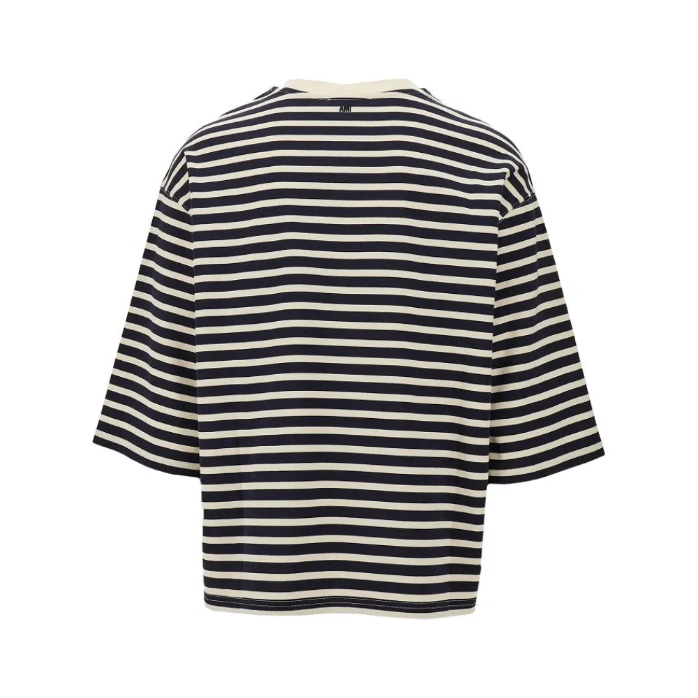 striped_loose_fit_tshirt_2.webp Best Striped Loose Fit T-shirt T-Shirts And Polo Shirts
