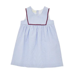 New Striped Oxford cotton mini dress Kids Clothing