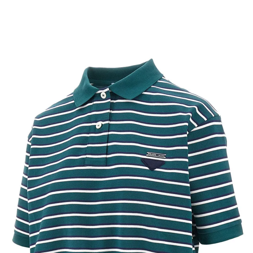striped_piquet_cropped_po_1.webp Online Striped piquet cropped polo shirt Tops