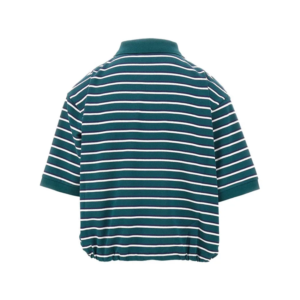 striped_piquet_cropped_po_2.webp Online Striped piquet cropped polo shirt Tops