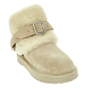 Discount Suede leather ankle boots with fur Boots And Ankle Boots