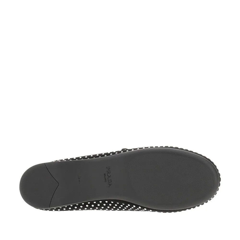suede_leather_ballet_flat_4.webp New Suede leather ballet flats with rhinestones Flat Shoes