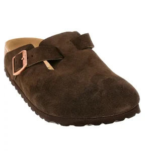 Online Suede leather 'Boston' sabot Flat Shoes
